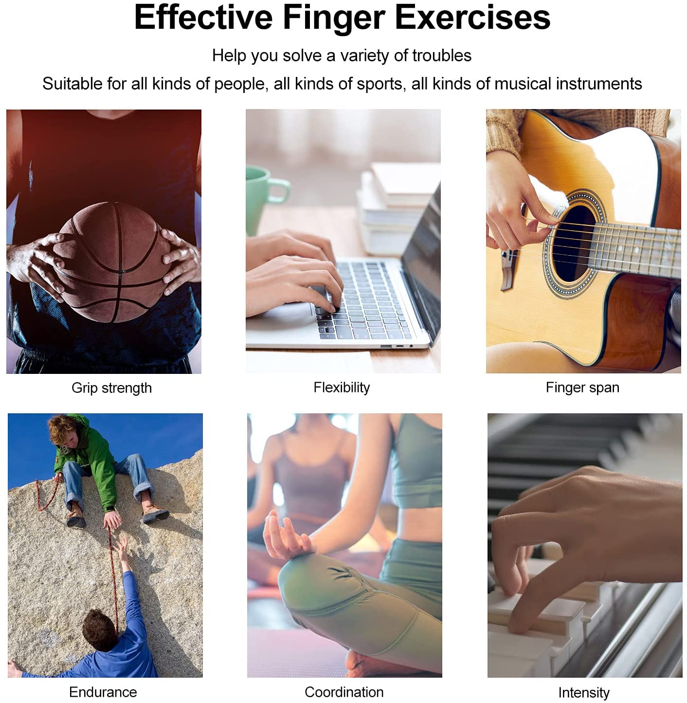 Silicone Grip Device Finger Training