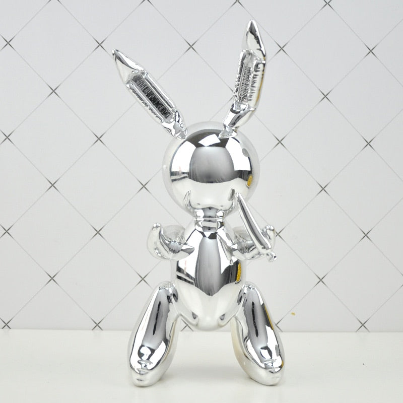 balloon rabbit sculpture