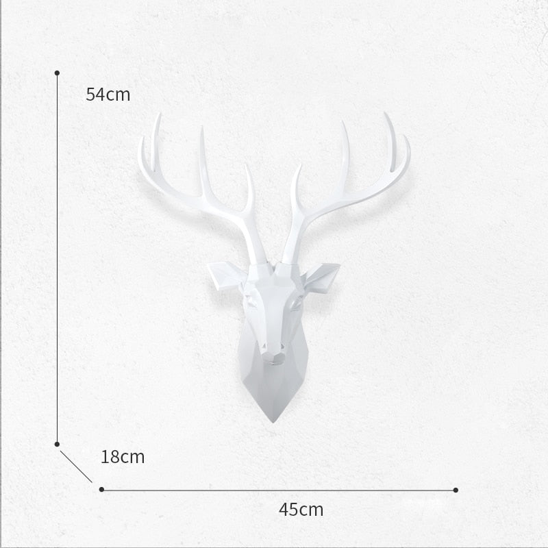 3D Deer Head