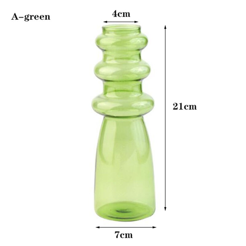 Modern Vase Double Layer Glass