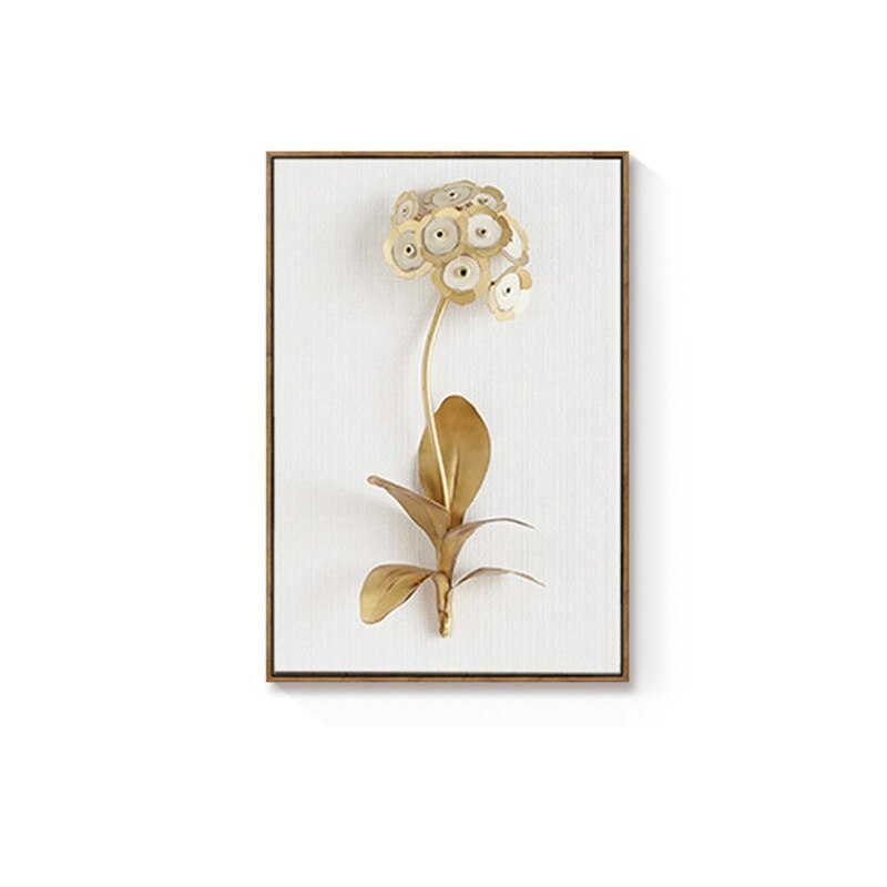 Simple Golden Flowers