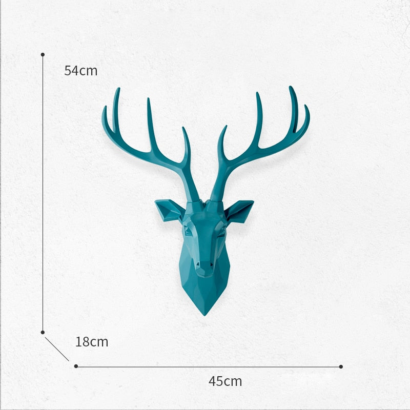 3D Deer Head