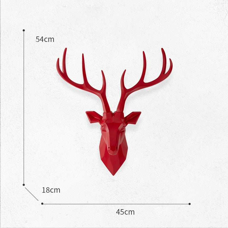 3D Deer Head