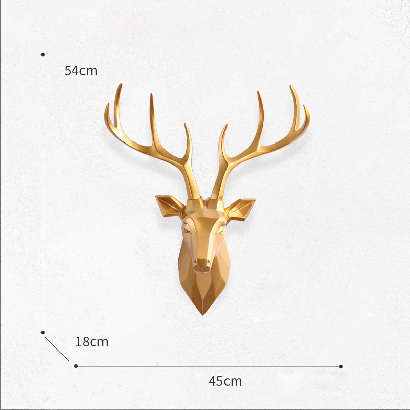 3D Deer Head