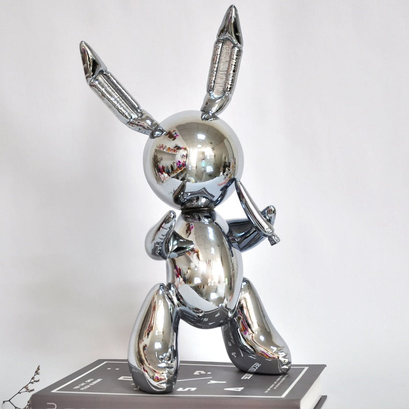 balloon rabbit sculpture