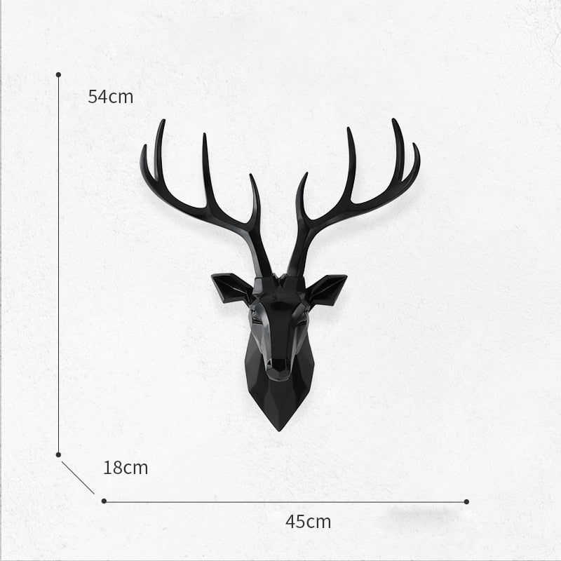 3D Deer Head