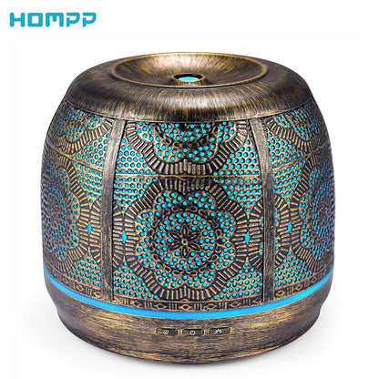 Premium Bronze Metal Aromatherapy Diffuser 500ml