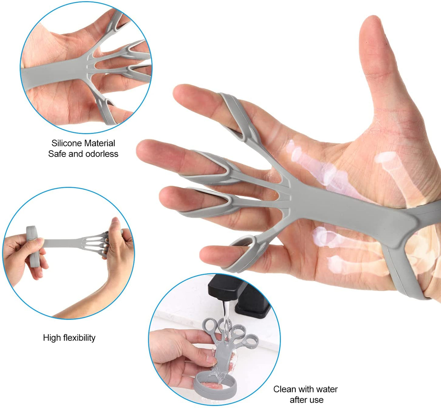 Silicone Grip Device Finger Training